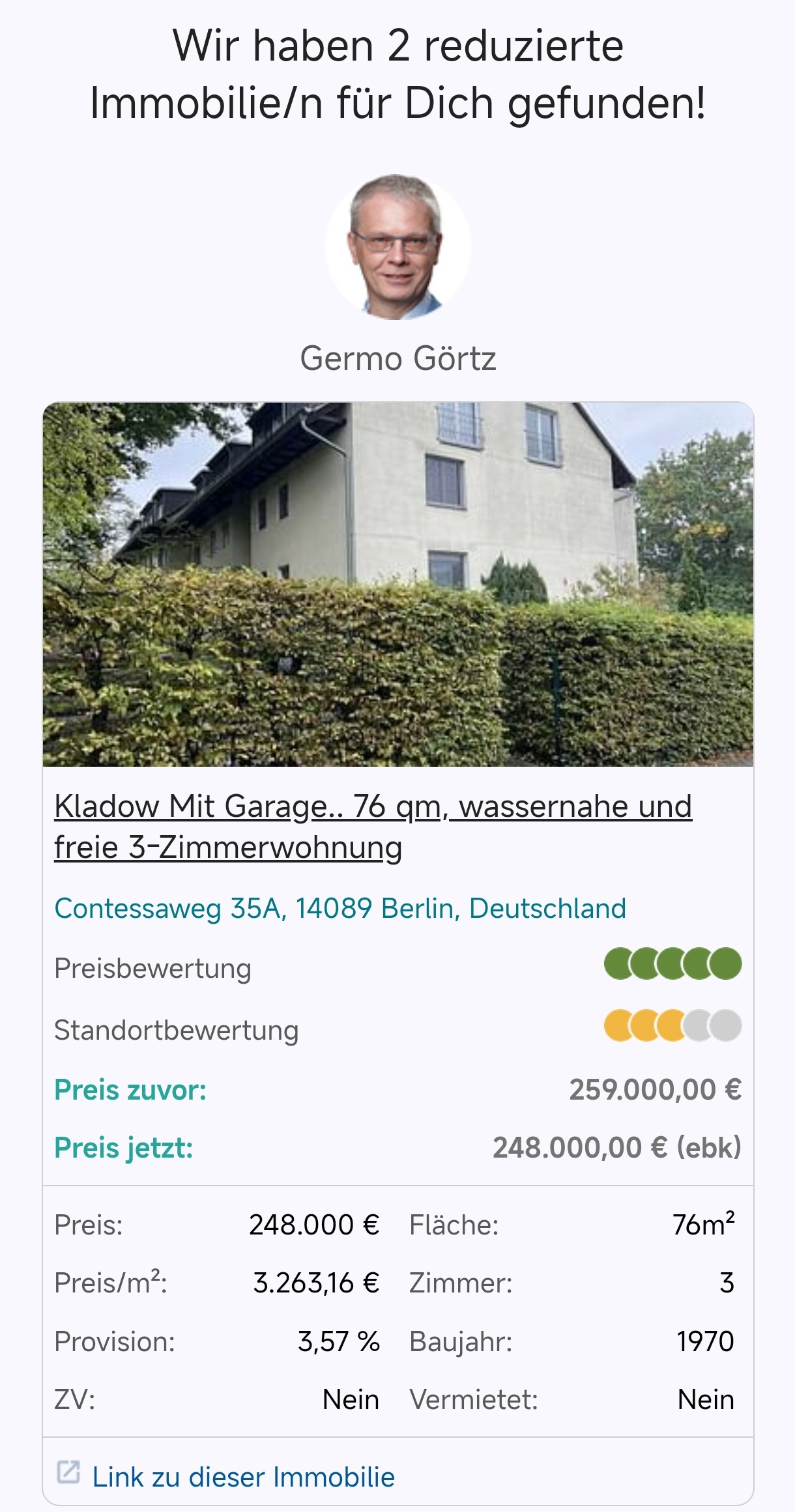 ThinkImmo Kachel